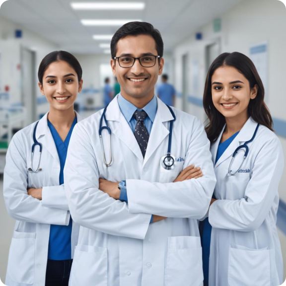 Connected community of healthcare professionals